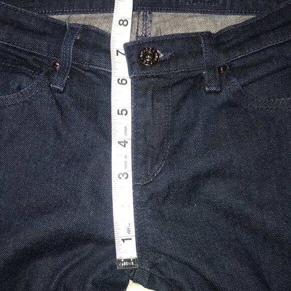 AG The Stevie Cuff Slim Straight Cuffed Denim Jean - Picture 7 of 9